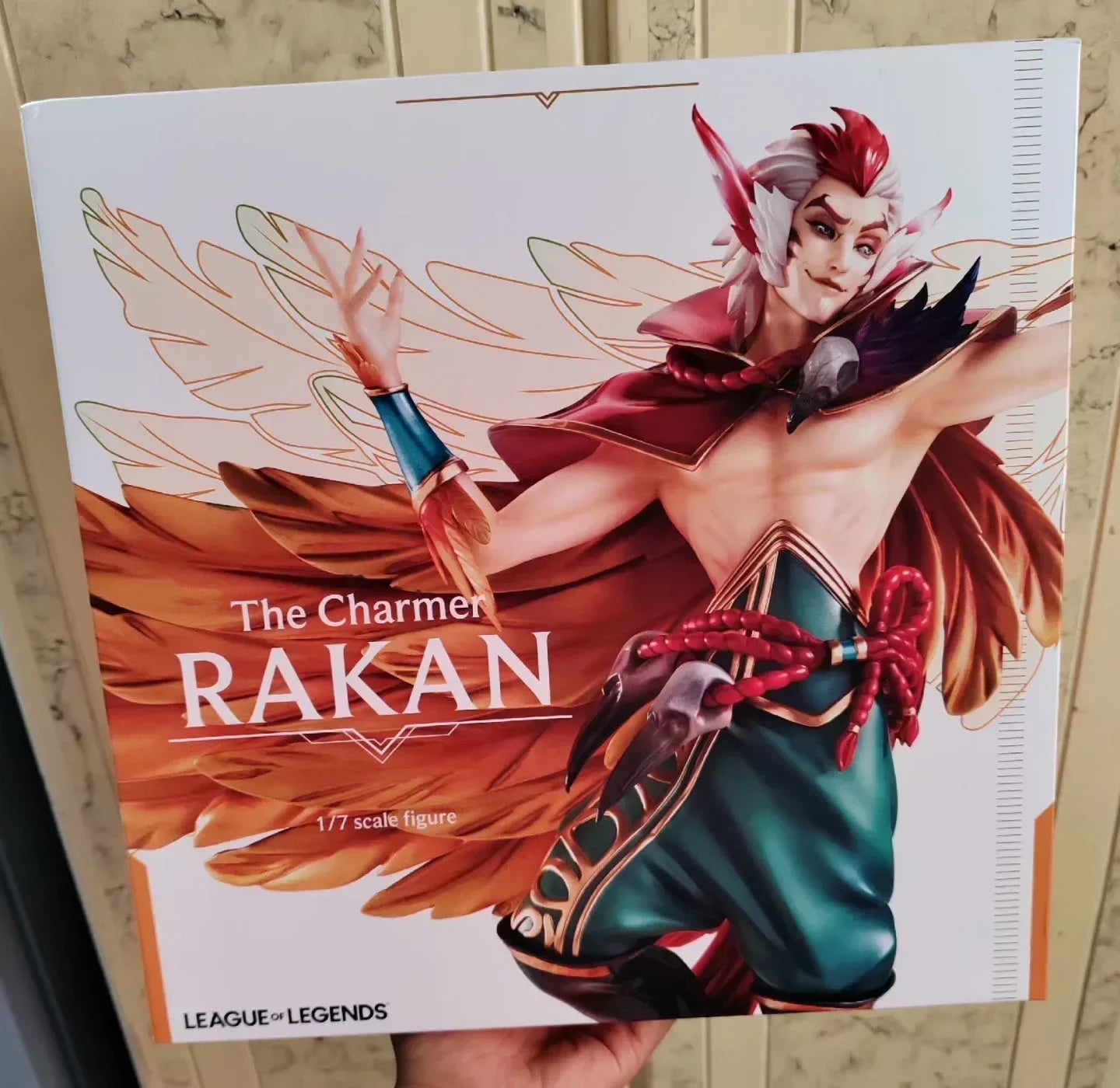HobbyMax League of Legends Anime Figure Rakan and Xayah 1/7 Original Figurine Collection Boxed Ornaments Model Doll Toys