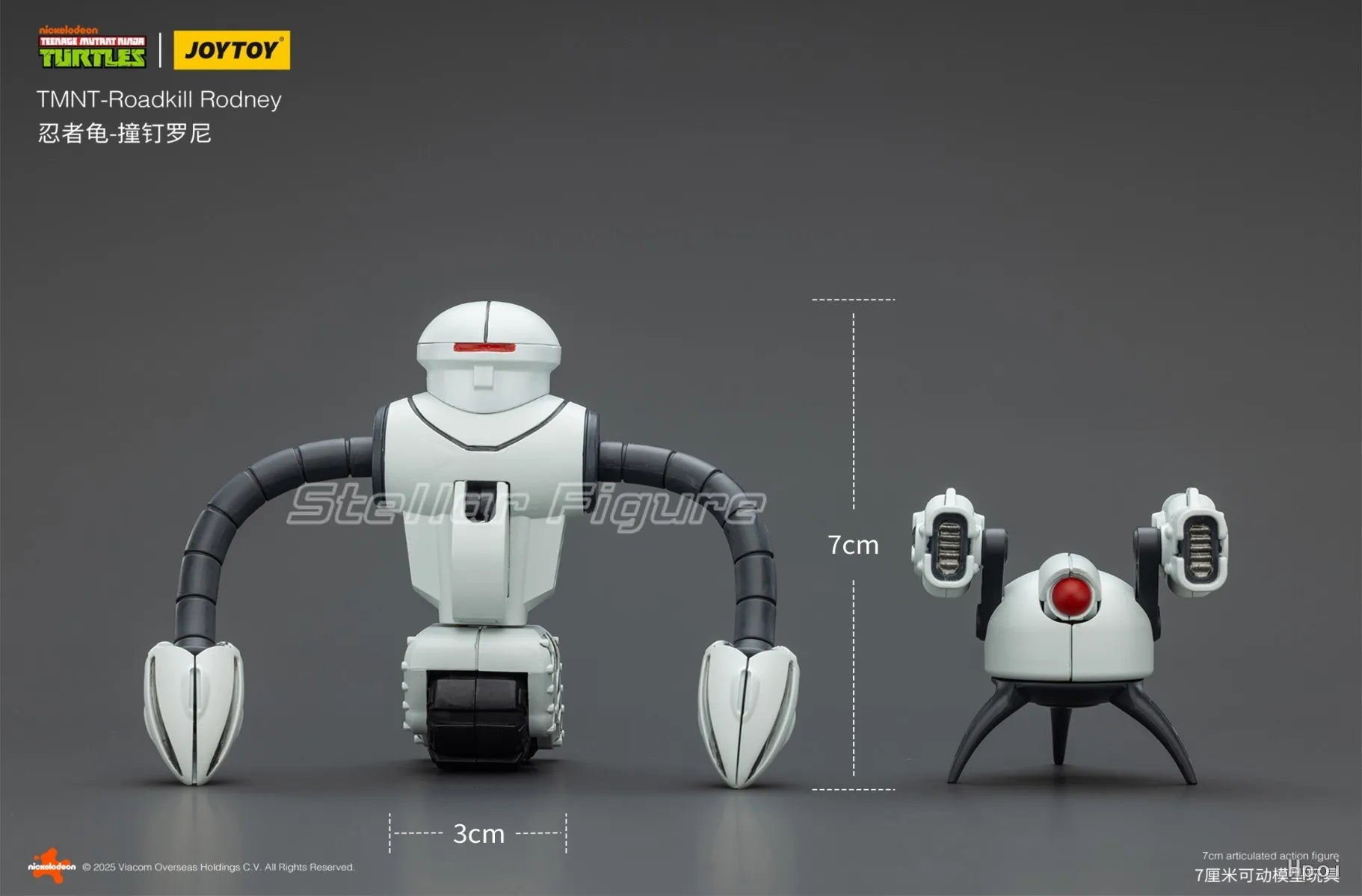 【SF】JOYTOY TMNT 1/18 Action Figure TMNT-Roadkill Rodney Model Toys Gifts Collection Ornaments