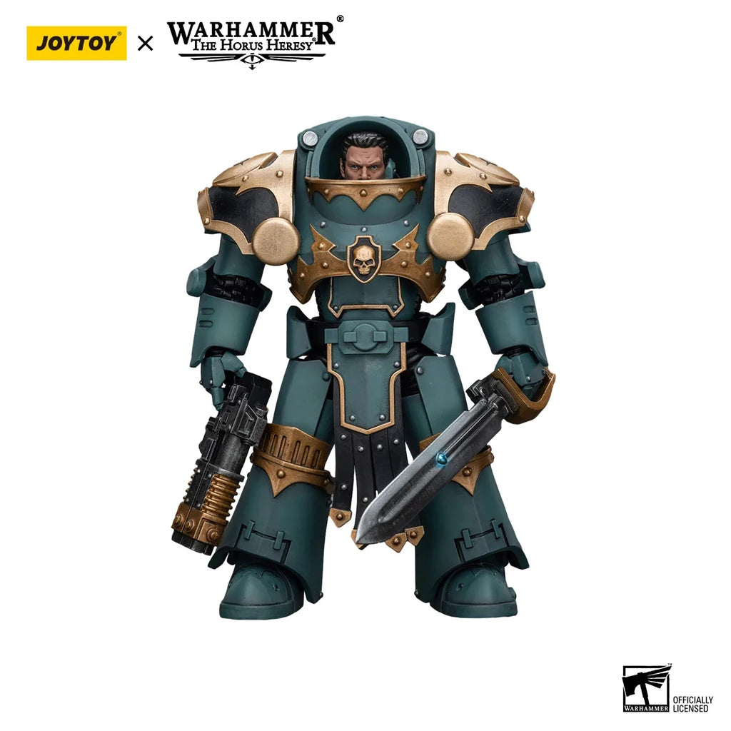 JOYTOY Warhammer The Horus Heres 30K 1/18 Action Figures Sons Of Horus Tartaros Terminator Squad Anime Model Toys Gift