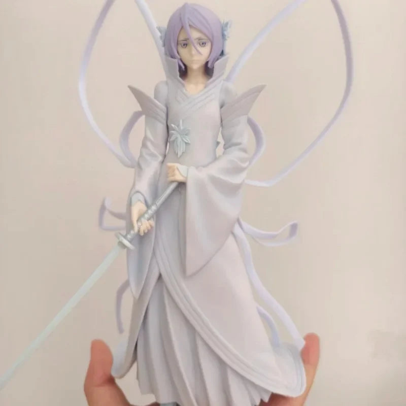 In Stock Bandai Ichiban Kuji Authentic Bleach Rukia Kuchiki Anime Figure PVC Model Collectible Decoration birthday Gifts Toys