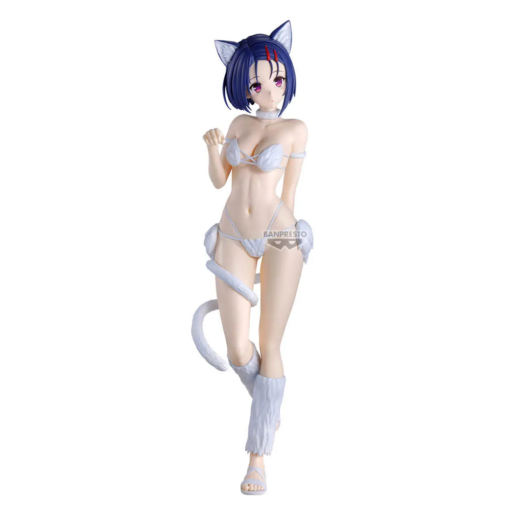 Original BANDAI Banpresto Glitter & Glamours Haruna Sairenji To Love-Ru Anime Action Figures  Model Toy Figurine PVC Toys
