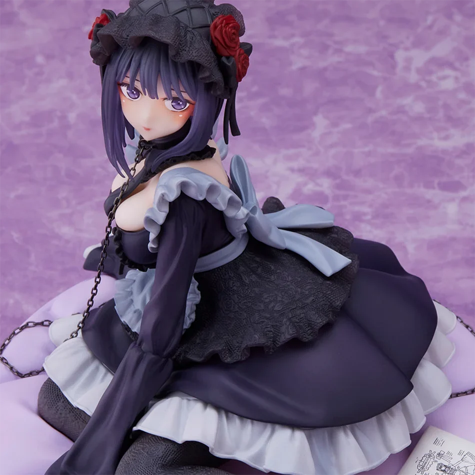 In Stock My Dress-Up Darling Anime Figure Black Maid Outfit Kitagawa Marin Character Action Figure Collection Figurine Model