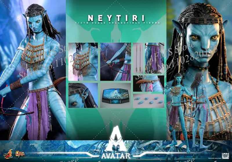 Hot Toys MMS685 1/6 Scale Collectible Figure Neytiri Avatar The Way Of Water Zoe Saldana Full Set 12Inch Women Soldier Model