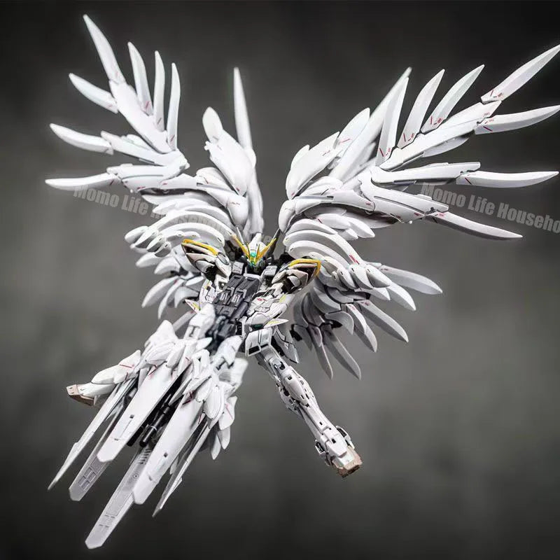 In Stock DABAN 8827 MG 1/100 Wing Snow White Xxxg-00ysw Assembly Model Kits Anime Action Figure Robot Plastic Model Gifts Toys