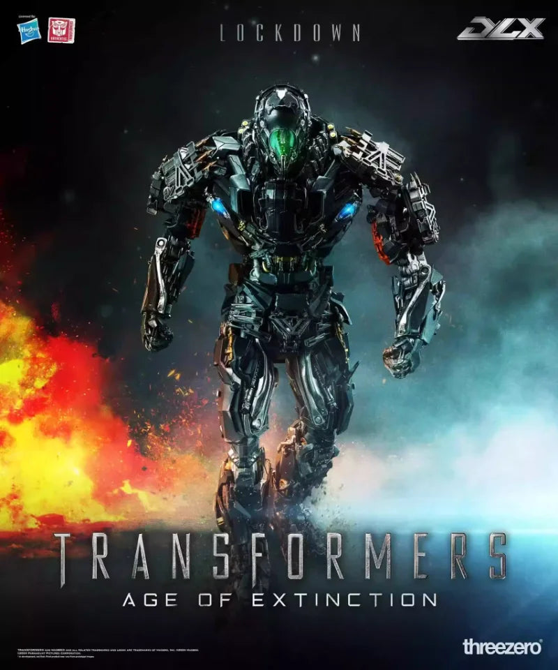 Pre-sale threezero 3A DLX Transformation Toys Movie 4 Confinement Crazy Pattern Motivated Mecha Figures Toy Collection Gifts