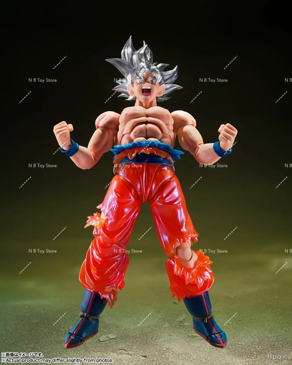 In Stock Bandai TNT Dragon Ball S.H.Figuarts SHF TNT Son Goku Ultra Instinct Limits Super Surpassedi Anime Action Figures Toys