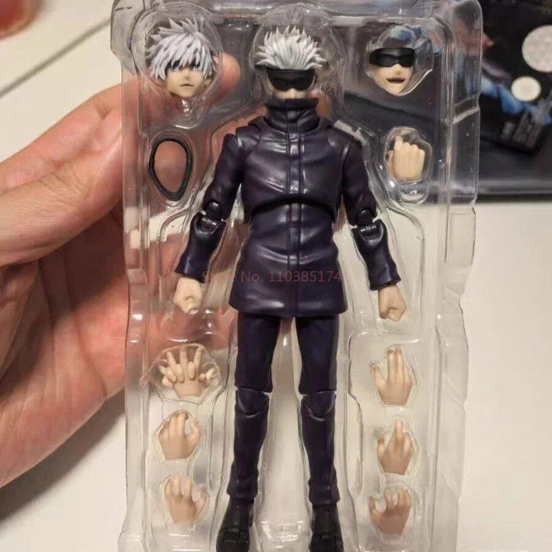Bandai Original Shfiguarts Jujutsu Kaisen Figure Gojo Satorugeto Suguru Fushiguro Megumi Kugisaki Nobara Anime Model Toy Dolls