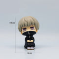 New 5Pcs/set Jujutsu Kaisen Cute Yuji Itadori Gojo Satoru Q Ver. PVC Action Figures Anime Figure Model Toys Collection Doll Gift