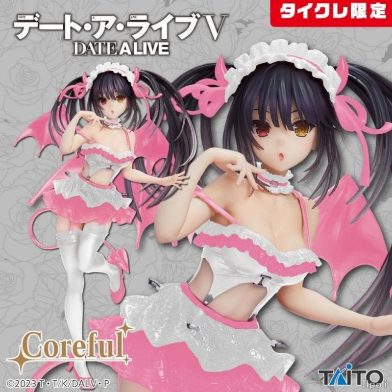 Hot Date A Live Figure Tokisaki Kurumi Figures Swimwear Figurine Desk Decoration Pvc Statue Model Doll Collection Toys Gifts