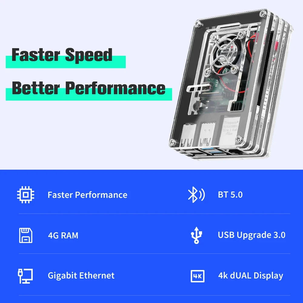Batocera 39 OS Raspberry Pi 4 Computer Model B Retro Game Console with 90000+ Games for PS1/N64/PSP/Sega Saturn/MAME/NEOGEO/NDS