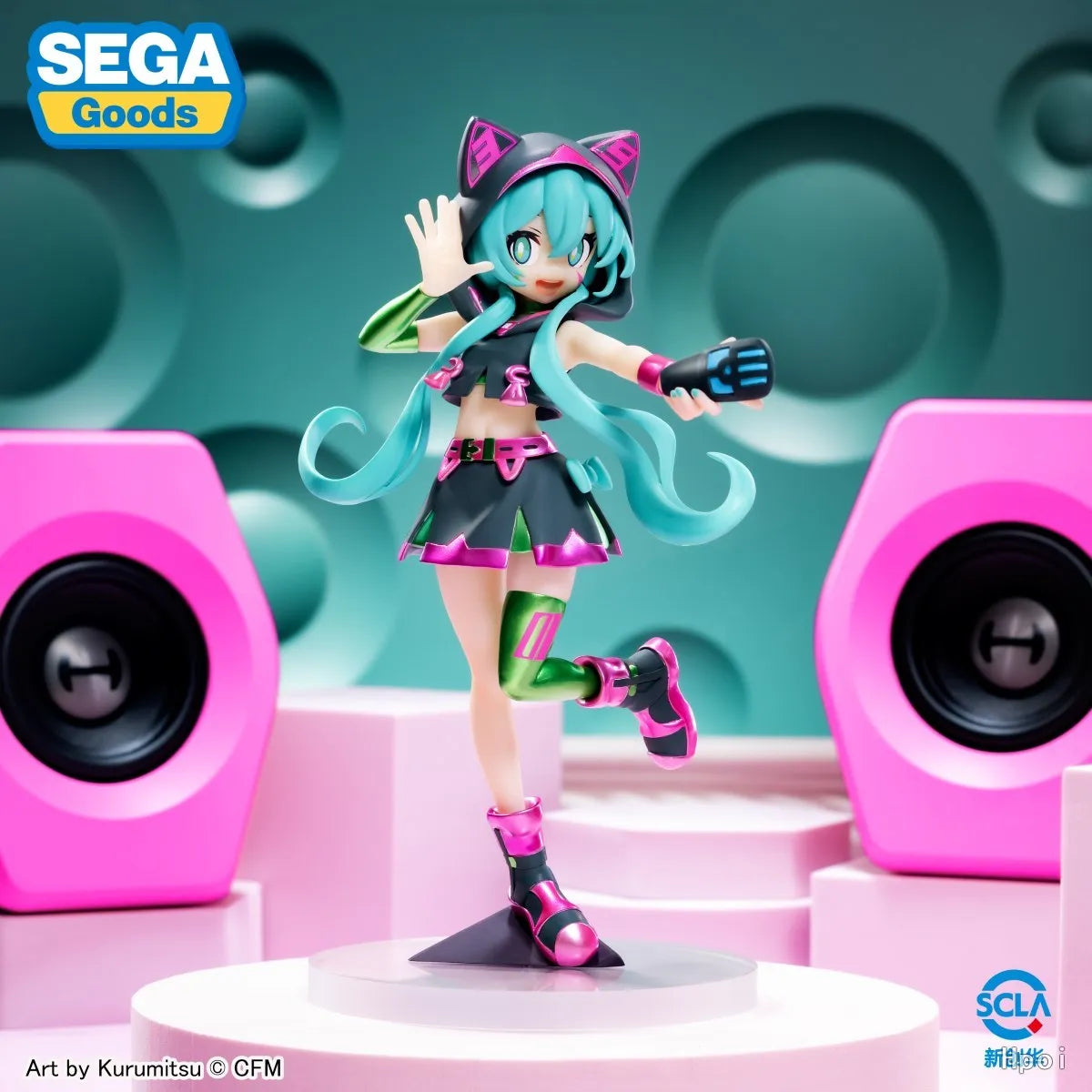 19CM Anime Hatsune Miku Figure Stage Performancer Dress up Model Toy Gift Action Figure Collectible Doll Concert Support