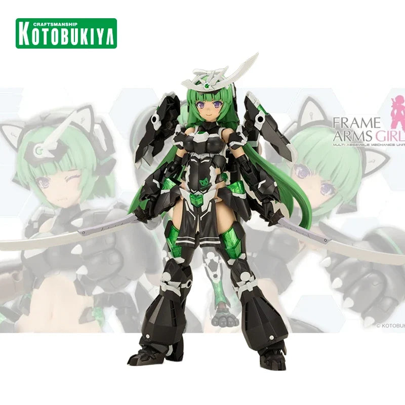 Genuine Kotobukiya FRAME ARMS GIRL FG161 Wrecking Moon Original Action Figure Collectible Model Statuette Doll Ornament Gift