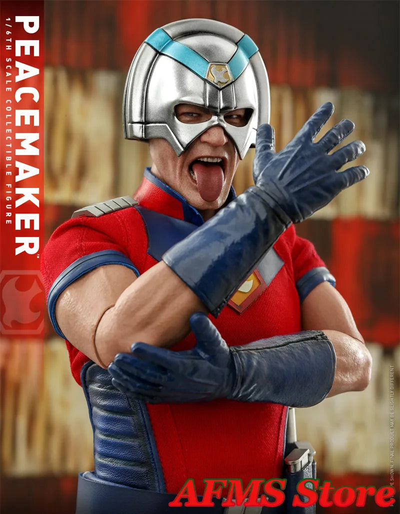 Original Hot Toys 1/6 TMS071 Scale Collectilbe Figure Peace Maker Anime Villain Doll Full Set 12inch Men Soldier Action Figure