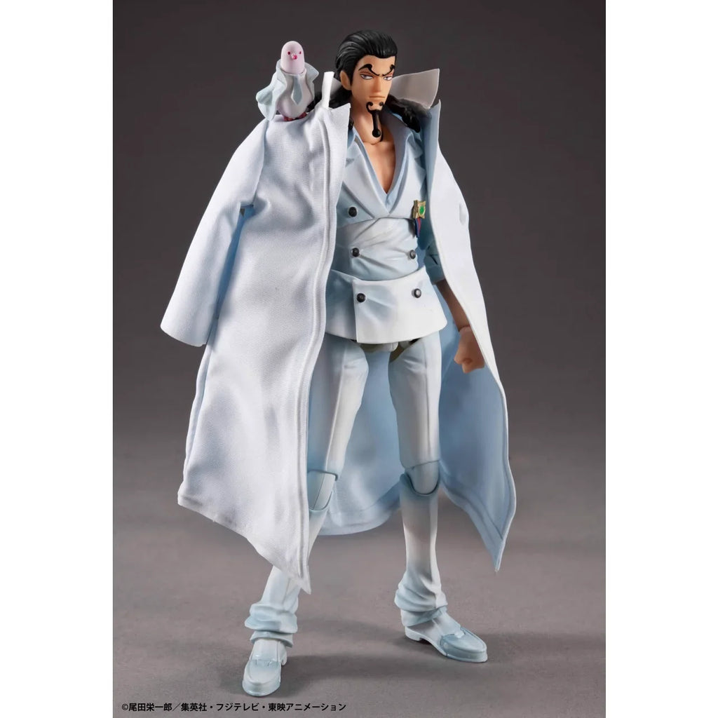 Original MegaHouse One Piece Hattori Rob Lucci Variable Action Heroes Ver. 1.5 Anime Figure Toys PVC Model Collection