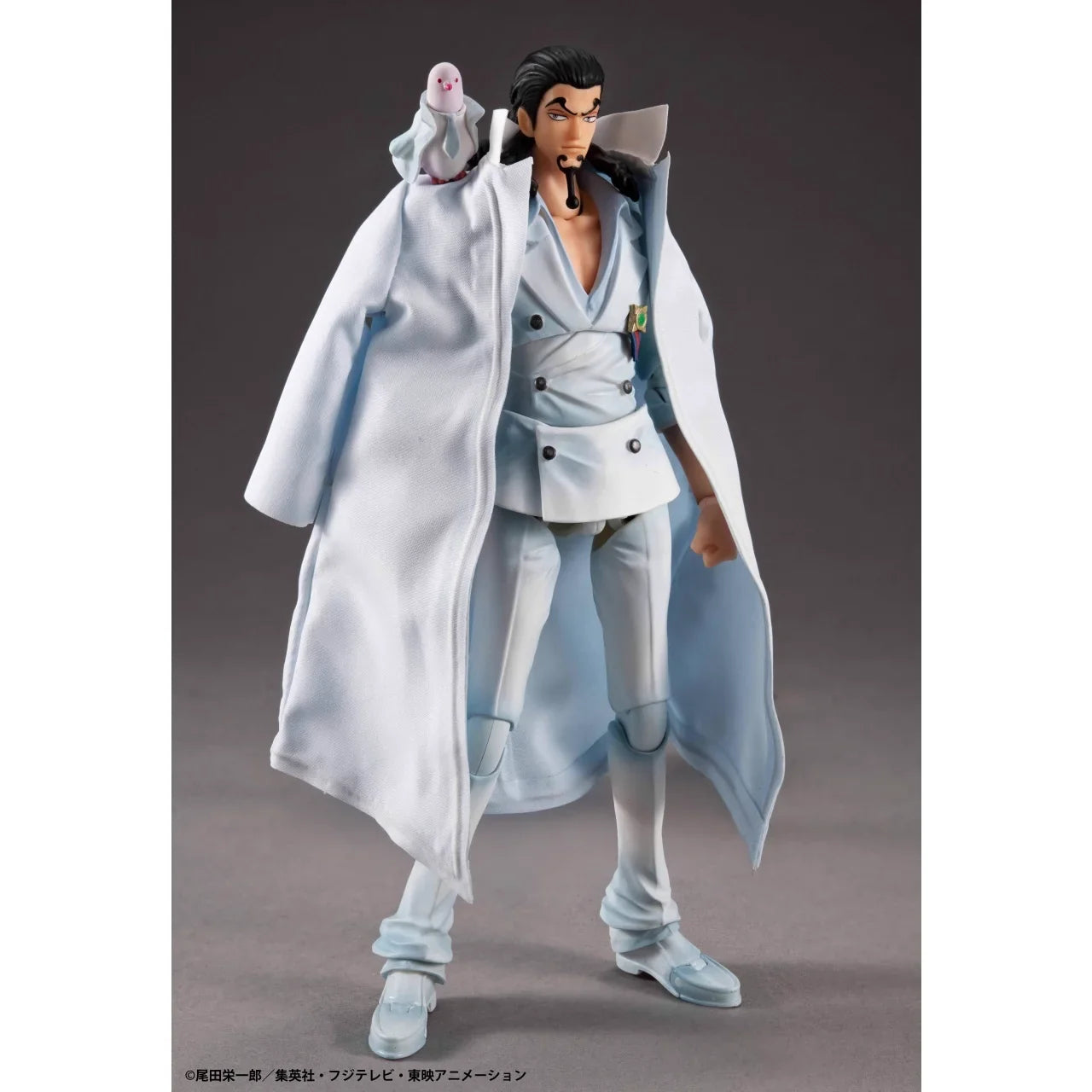 Original MegaHouse One Piece Hattori Rob Lucci Variable Action Heroes Ver. 1.5 Anime Figure Toys PVC Model Collection