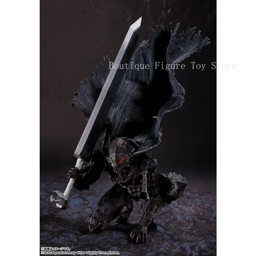 100% Original Bandai Sh Figuarts Shf Guts Berserker Armor Heat Of Passion Action Figures Anime Model Toys Figura Pvc Gift
