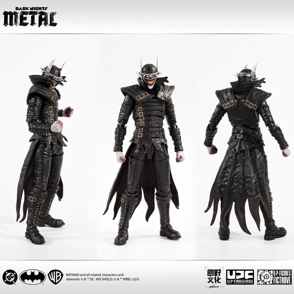 U-P-Finegures Batman Dark Nights: Metal The Batman Who Laughs DCC Model Action Figure Trendy Toys Desktop Doll Collectibles