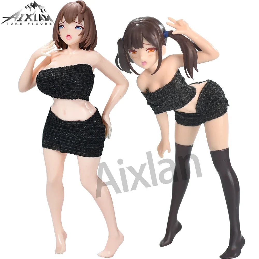 Aixlan Hentail Figure Yuririn 14cm Sexy Handstand PVC Action Figure Matte Paint Adult Anime Girl Statue Collectible Figurine