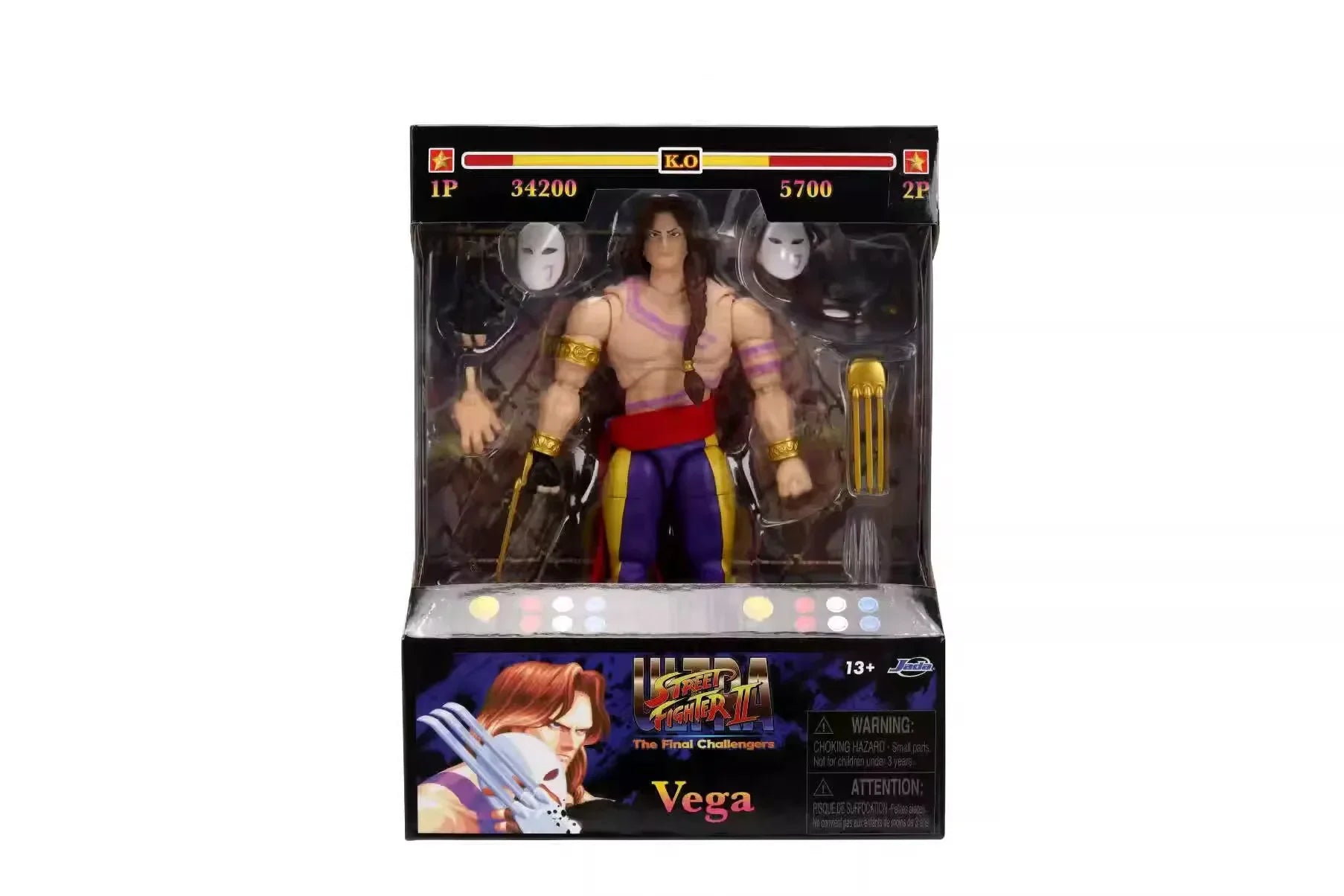 Neu auf Lager Original Jada Toys 1/12 Street Fighter 4 Wave Barock Sagat Blanka Actionfigur Modell Spielzeug Ornament Weihnachtsgeschenke