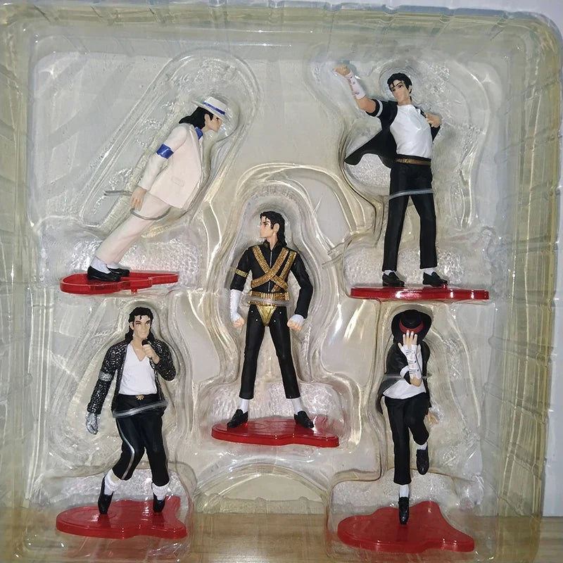 Michael Jackson Smooth Criminal Moonwalk Action Figure Collection Model Toys Figma 096 Michael Jackson MJ Thriller Collection