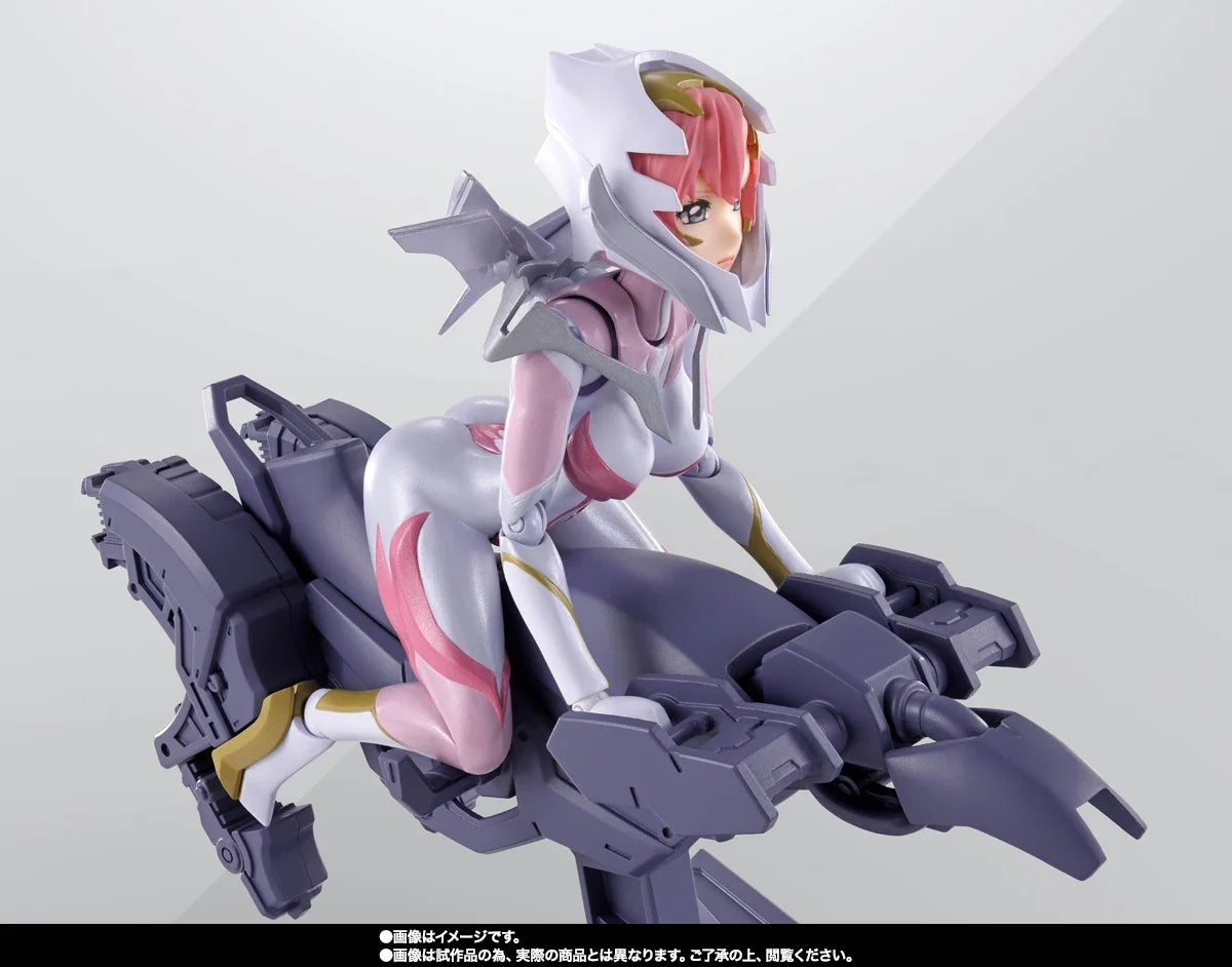 In Stock Genuine BANDAI SHFiguarts Mobile Suit Gundam SEED FREEDOM RIDE ON SET Pilot Suit Lacus Clyne Figure Anime Action Model