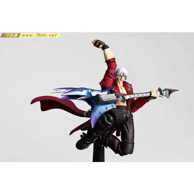 Kaiyodo Original Finished Movable Doll Series Devil Weeps Dante Anime Action Figure Model Toys Model Ornaments Gifts for Boys