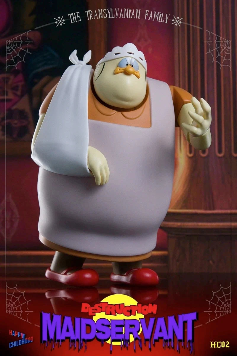 【Original】HAPPY CHILDHOOD HC02 Nanny Wrecking Maid Action Figures Collectibles Models Classic Anime Toys