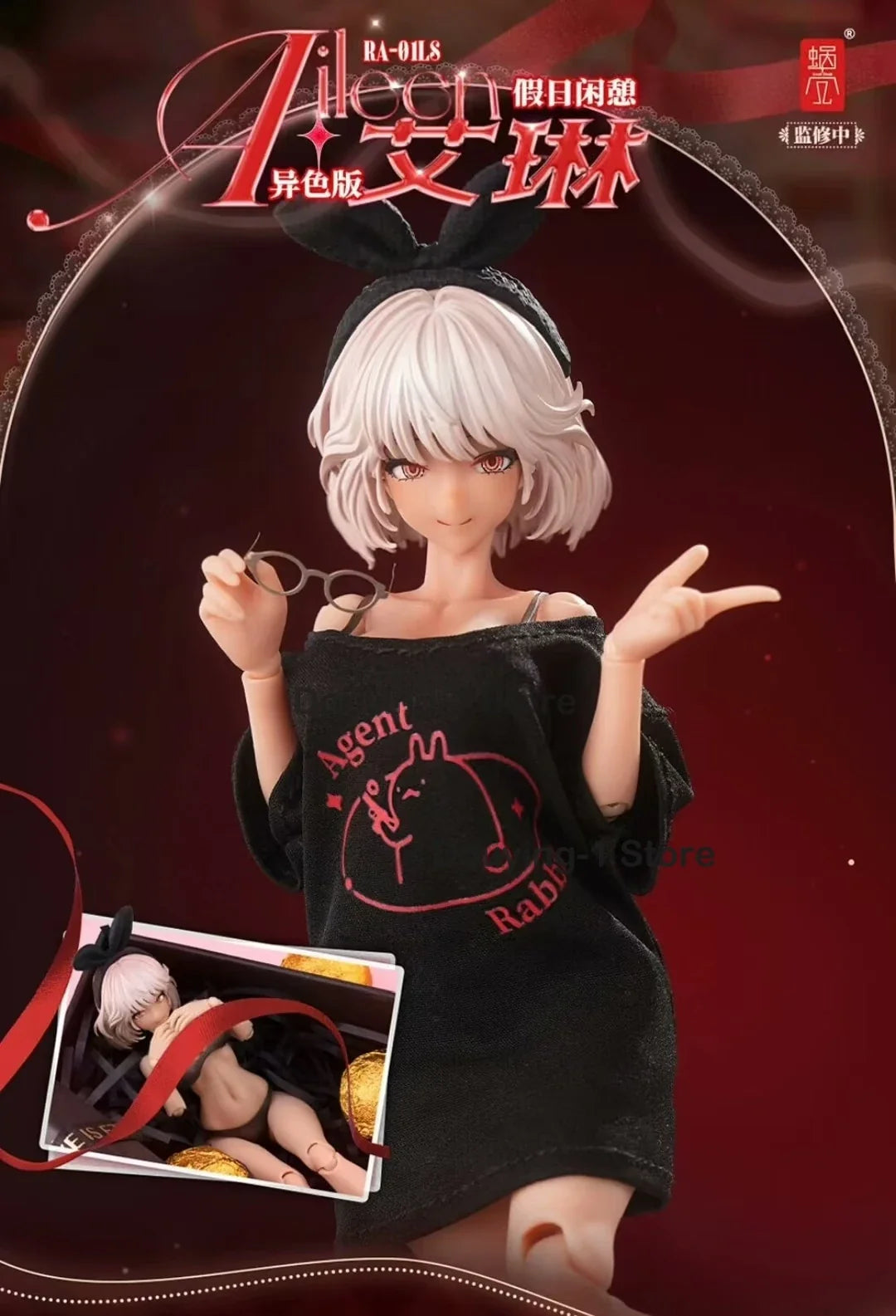Vorrätig Snail Shell Aileen RA-01LS Holiday Alternate Color ver. WF 2025 Brandneue Anime Action Sammelfigur Modell Spielzeug