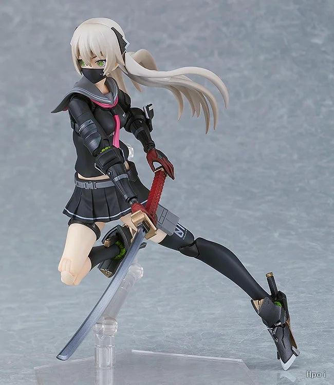 【Original】Max Factory PLAMAX HH-01 Heavily Armed High School Girls Early 17cm Action Figures Ornament Collection Model