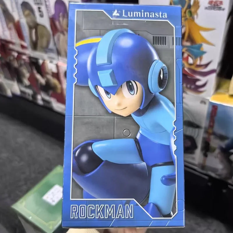 SEGA Original in stock  Anime Figure Luminasta Megaman Rockman Collections Action Figurine PVC Toys Model Doll Gift
