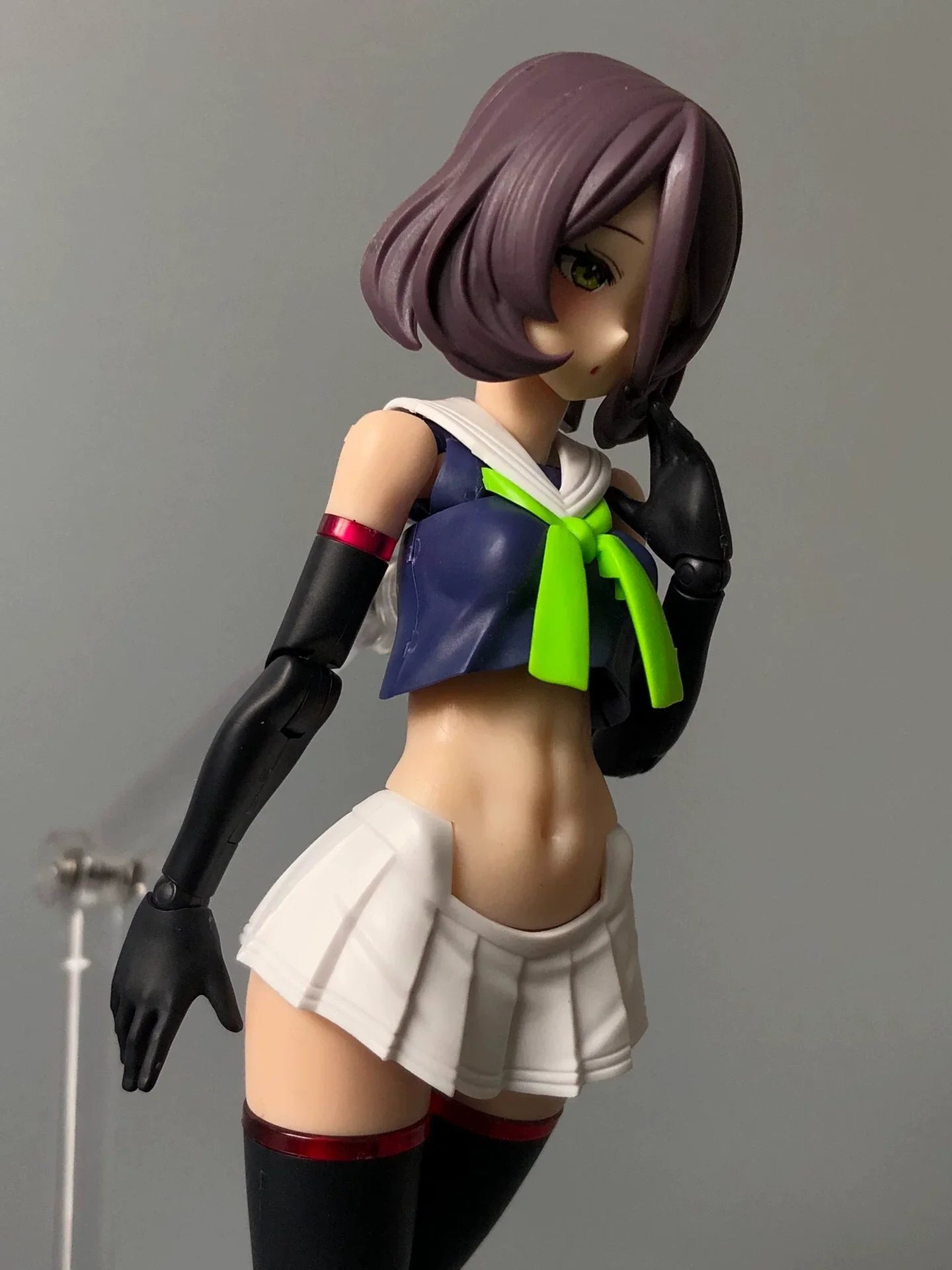 【No Figure】1/12 Female Kotobukiya Gunner Tank Muscular Replacement Parts Accessories For 6in Action Figure Toys ﻿For DIY