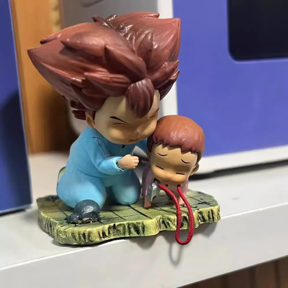Digimon Adventure Taichi with Whistle & WarGreymon Anime Figure Set Collectible Statue Gift for Fans