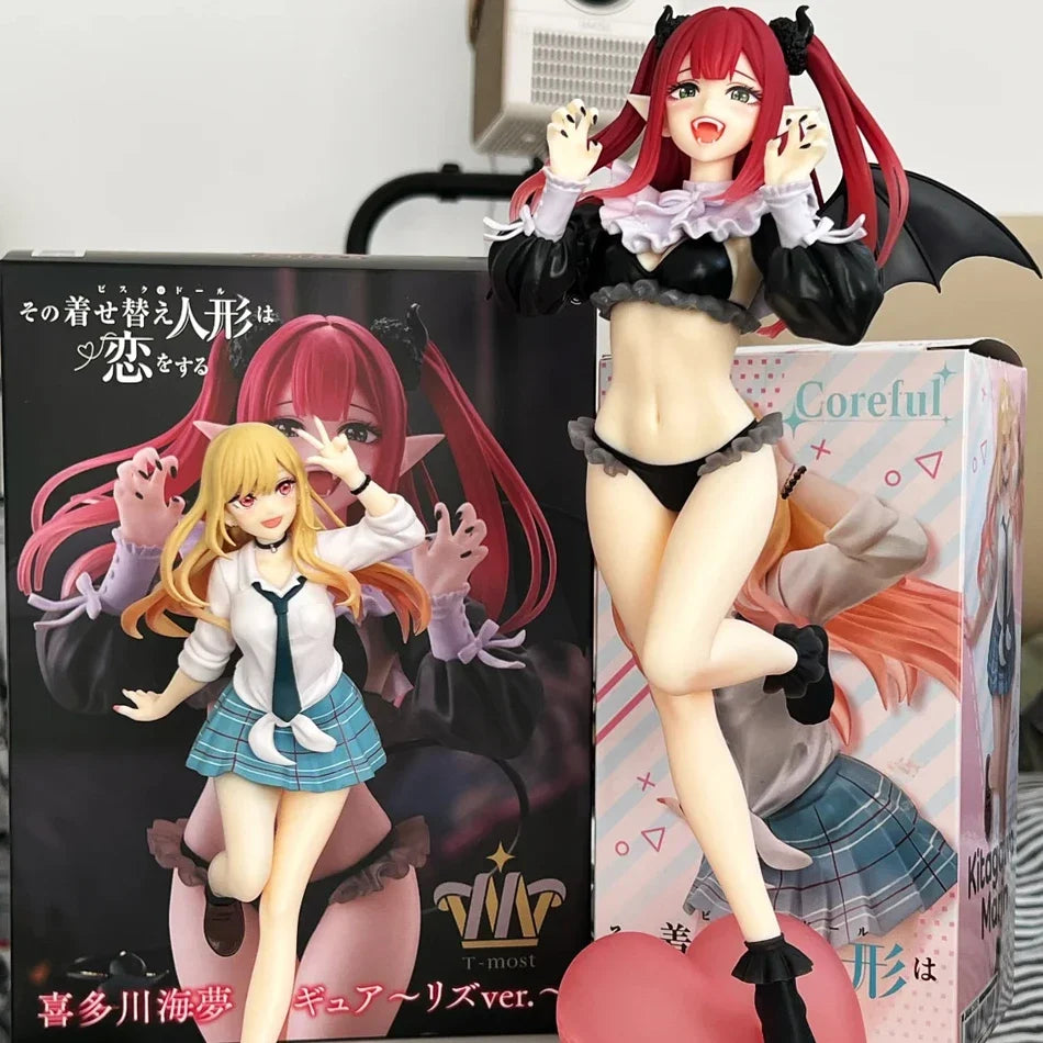 3pcs My dear dress marin kitagawa liz see cute anime figure pvc collection model table ornament toys kids birthday gift‘s