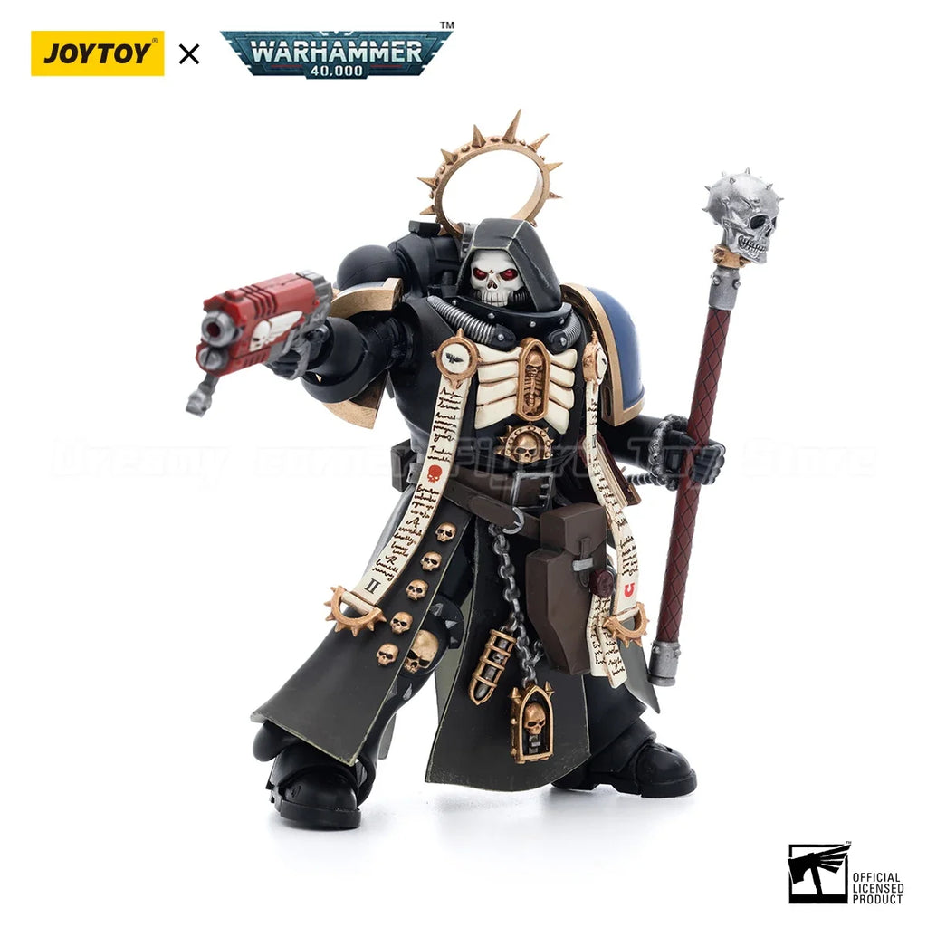 【In Stock】JOYTOY Warhammer 40K Ultramarines Primaris Chaplain Brother Varus 1/18 Action Figure Models Toys