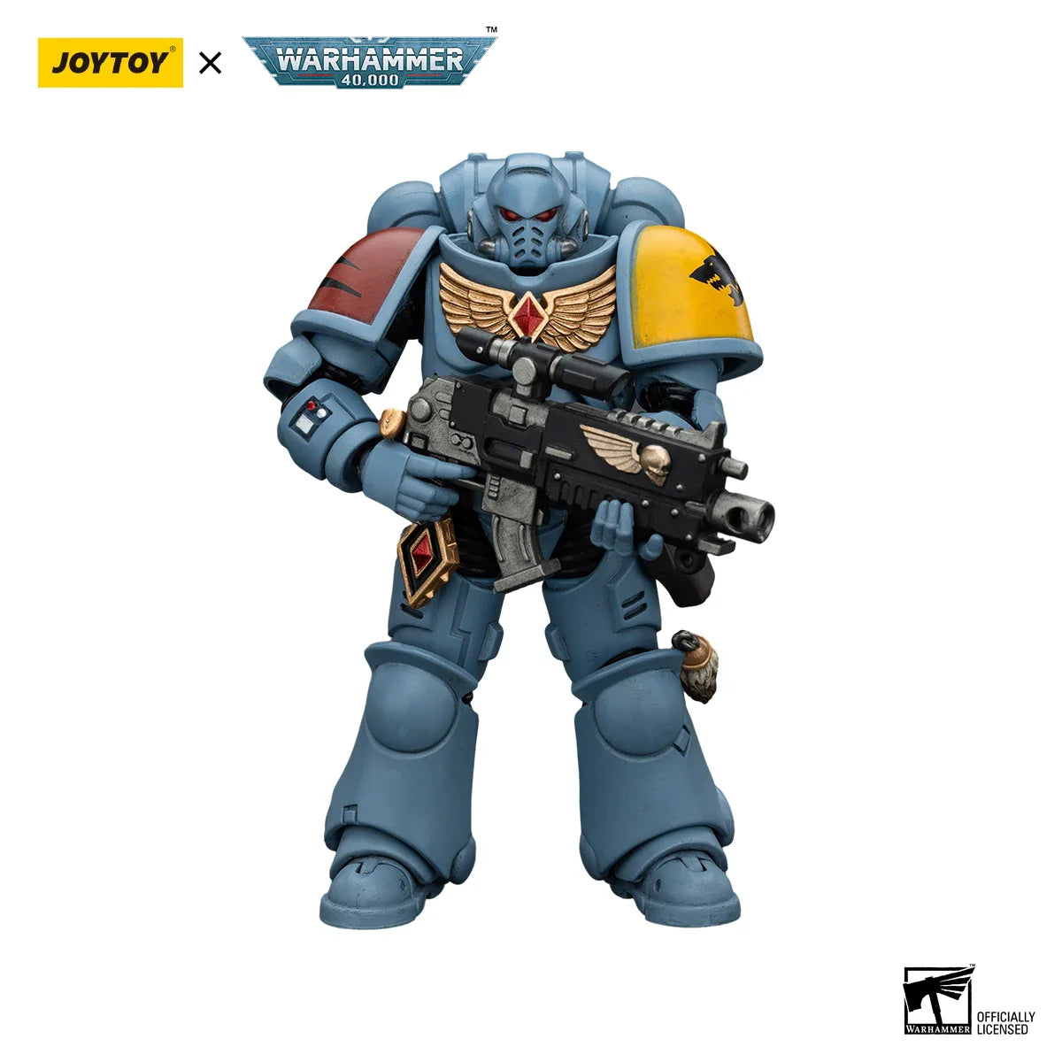 [IN-STOCK] JOY TOY Warhammer 40K 1/18 Actionfigur Space Wolves Intercessors Anime Militär Modell