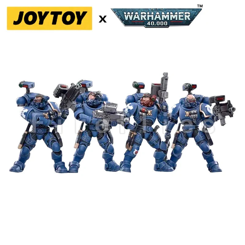 1/18 JOYTOY Action Figure (4PCS/SET) Incursors Anime Model Toy
