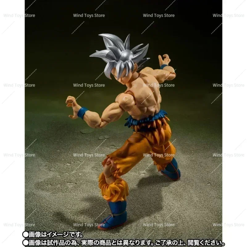 Bandai-Original Figure of Dragon Ball Z, S.H.Figuarts, Son Goku Ultra Instinct, Toyota Edition, Super Saiyan Ultra Instinct VJ30
