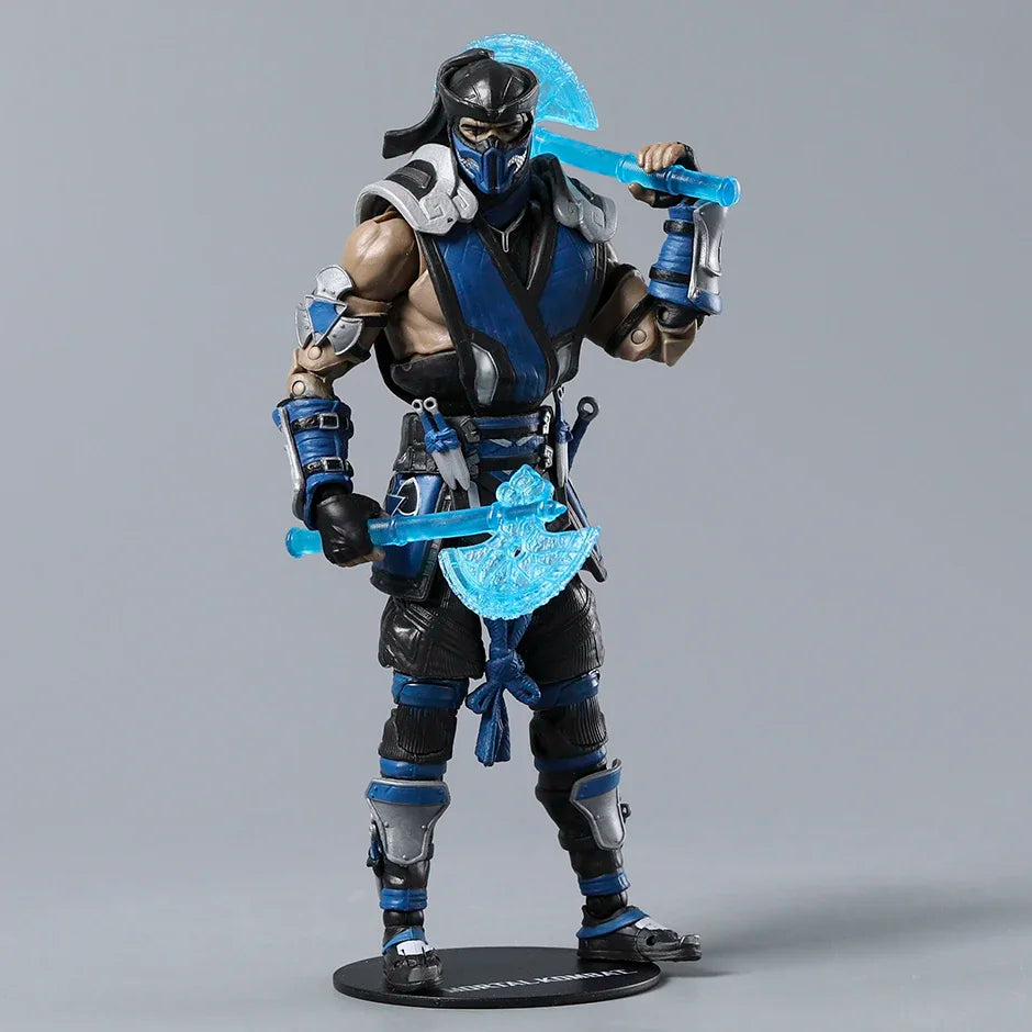 Sub-Zero Scorpion Mortal Kombat Decorations Action Figure Collection Toy Gift