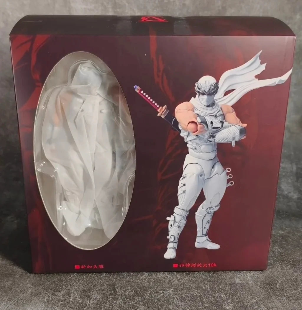In Stock AC Factory Toys Ninja Gaiden Ryu Hayabusa Action Figures Kaiyodo Revoltech Figurine Ko Model Kids Gift Toys