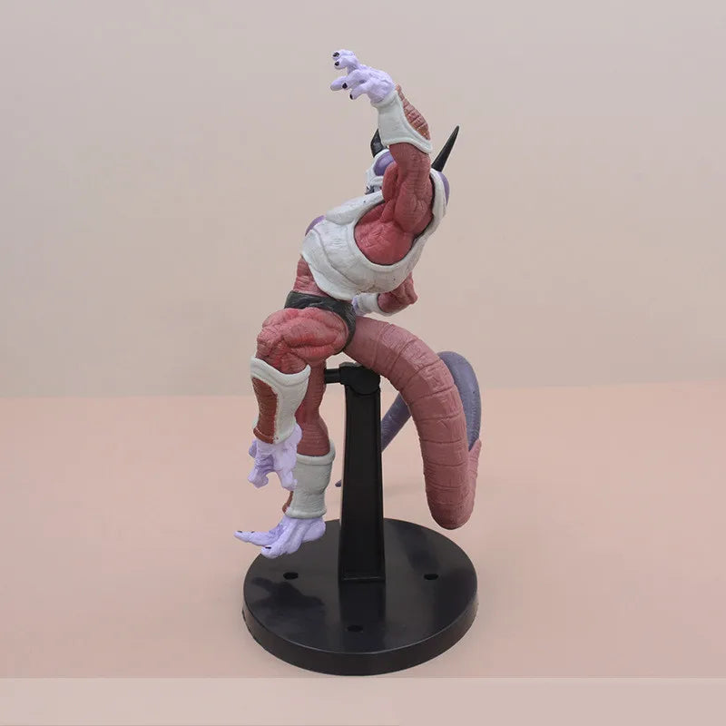 22CM Anime Dragon Ball Frieza Figure Model King Tenkaichi Budokai 2 Battle Frieza Terrifying Muscle Fascial Man Model Action Toy
