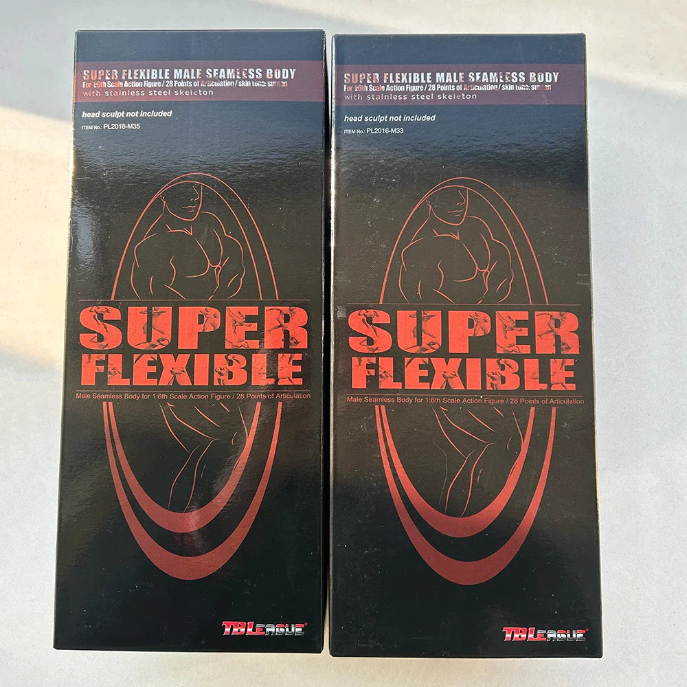 TBLeague 1/6 Phicen M30 M31 M32 M33 M34 M35 M36 Edelstahl Skelett Superflexibler Nahtloser Männlicher Mann Figur Gebräunter Körper