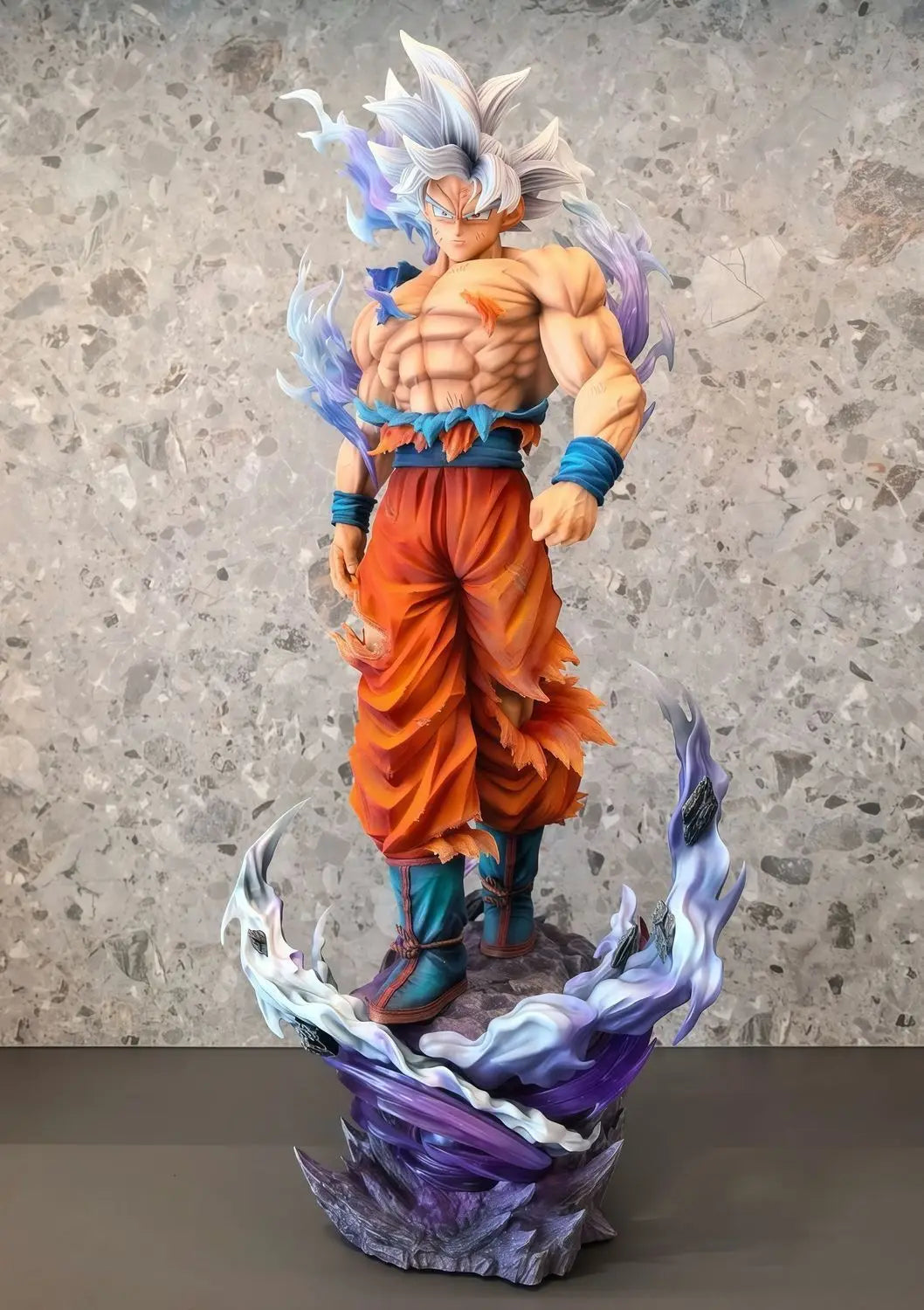 42cm Dragon Ball Figure Son Goku Figures Migatte No Gokui Action Figurine Doll Statue Collection Model Kids Toy Birthday Gifts