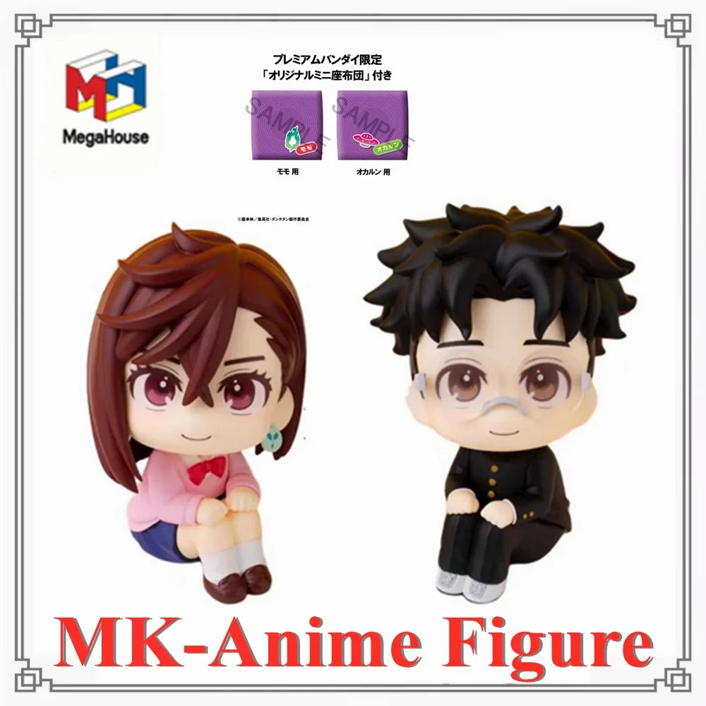 Original MegaHouse Look Up Zabuton Dandadan Ayase Momo Takakura Ken Anime Figure Toys PVC Model BANDAI Collection Doll Model toy
