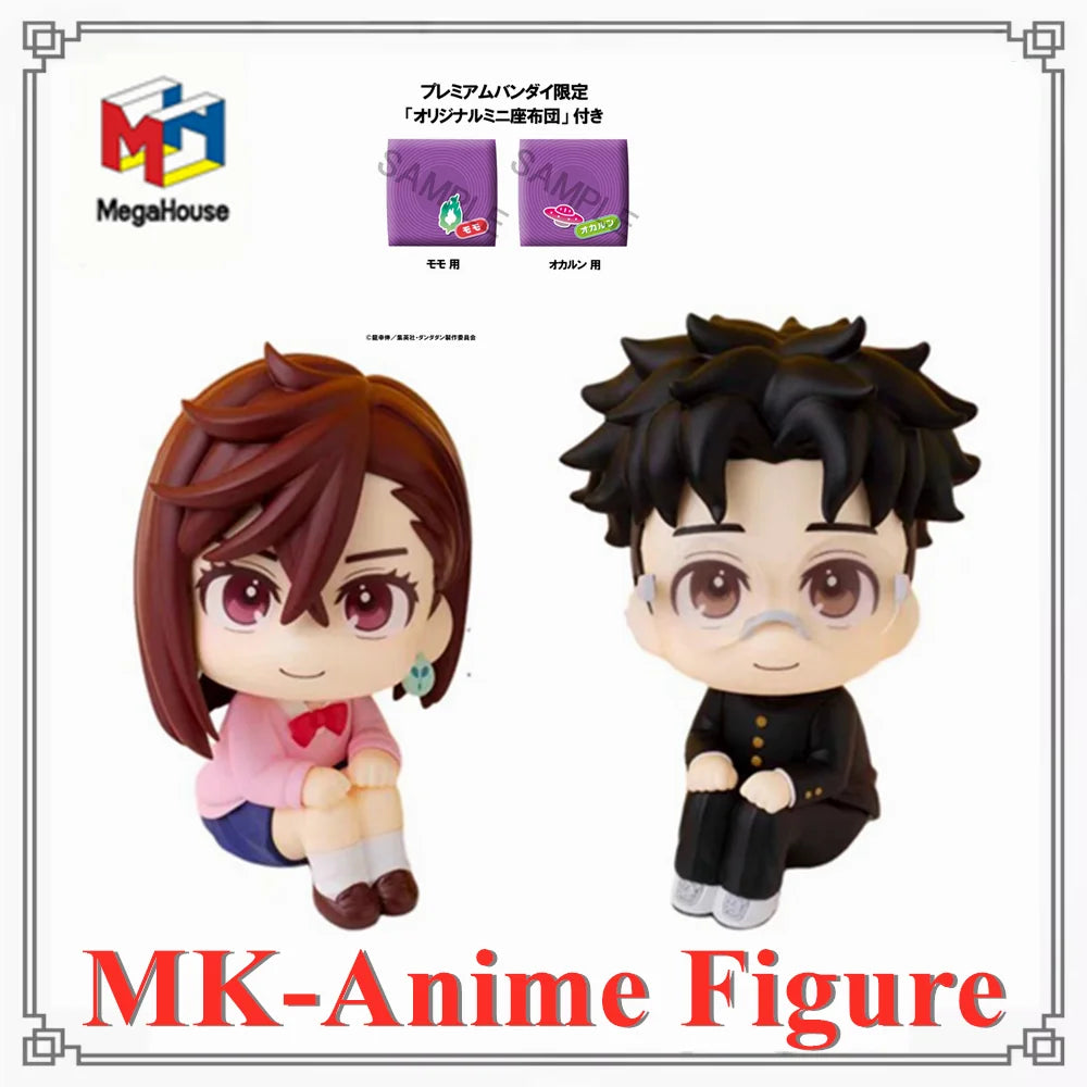 Original MegaHouse Look Up Zabuton Dandadan Ayase Momo Takakura Ken Anime Figure Toys PVC Model BANDAI Collection Doll Model toy