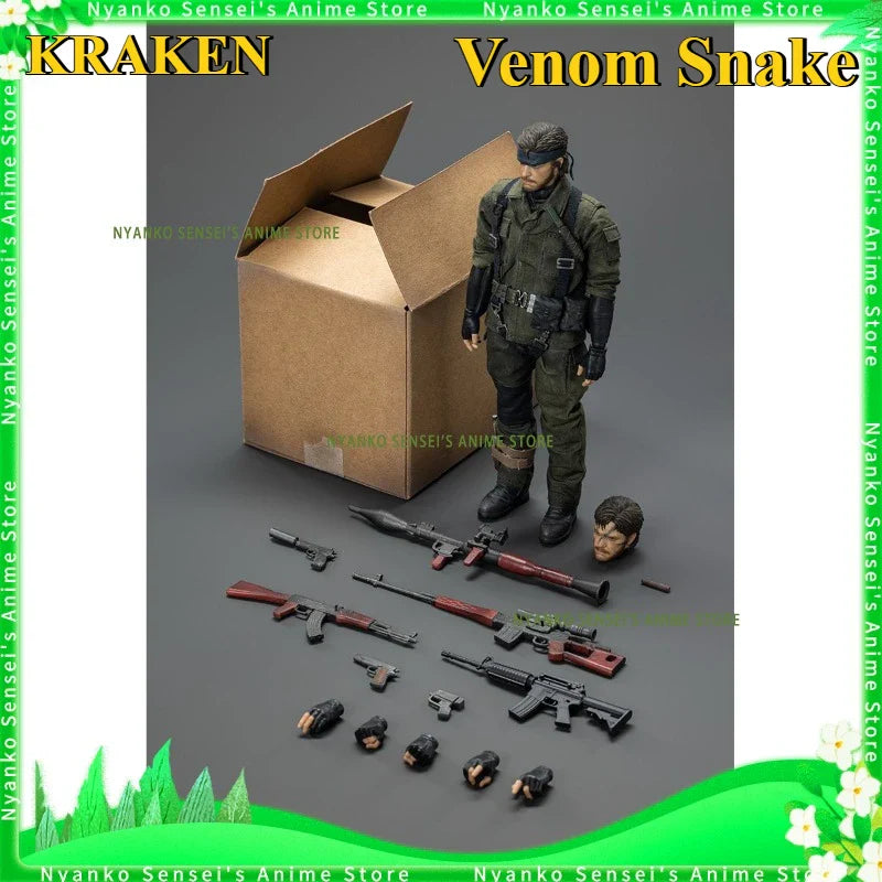 Vorbestellung KRAKEN Metal Gear Solid Venom Snake 1/12 Maßstab Actionfigur Anime Modell Spielzeug Puppe Geschenk Hobby Sammlerstück