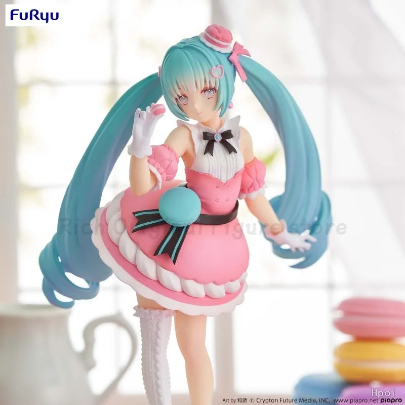 【In Stock】Original FuRyu SweetSweets Series Exc∞d Creative Figure Piapro Hatsune Miku - French Sandwich Cake - Anime