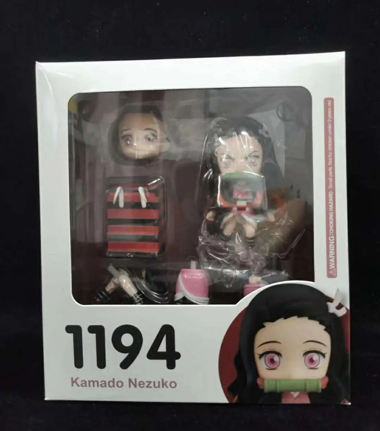 10cm Kamado Tanjirou Demon Slayer Kimetsu no Yaiba Kamado Nezuko 1194 1194# Action figure toys doll Christmas gift with box
