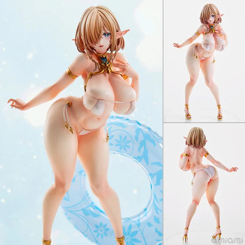 Vertex Originals Elf Village Fifth Villager Kukuru Anime Girl Figure Cecil/Melmu/Mama Tiana Action Figure Sexy Model Doll Toys