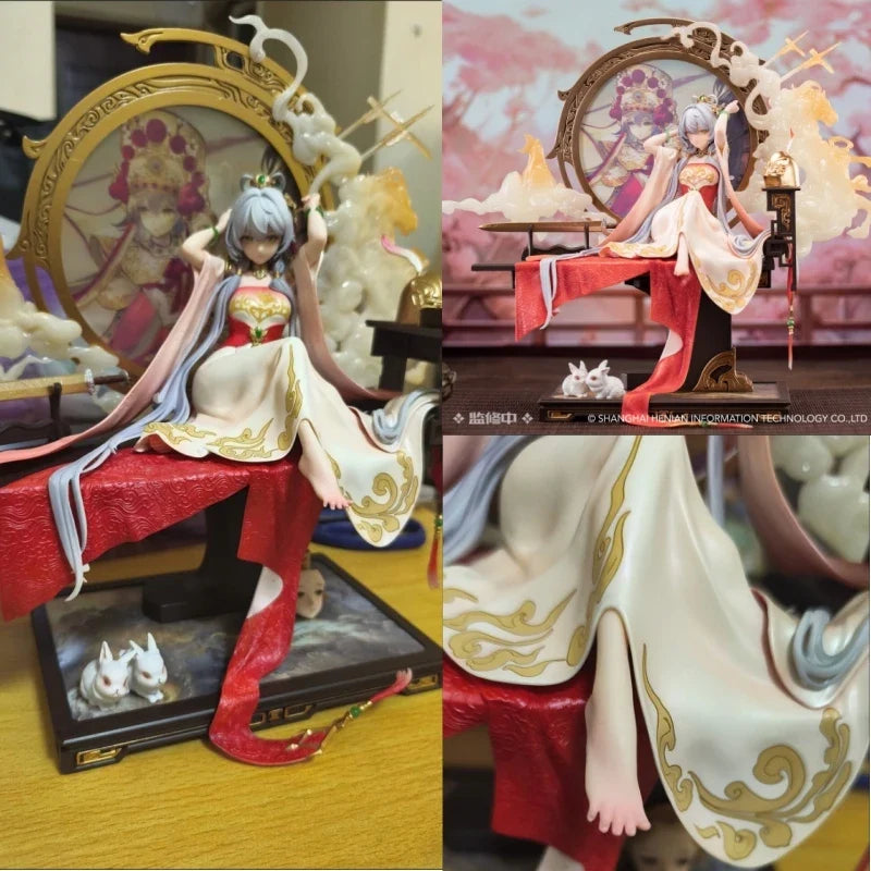 In Stock 28.5 Cm Vsinger Luo Tianyi × Bearpanda 1/6 Scale Standard Figure - Mulan Ci Ver. With Bonus Model Toy Gift