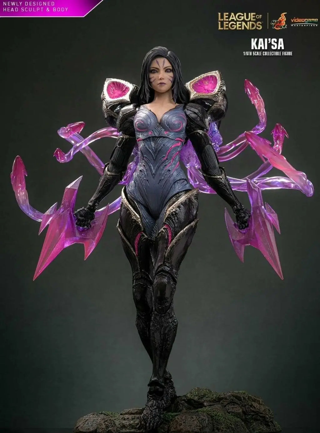 HotToys HT 1/6 Game League of Legends Void Girl Kasha KAI SA VGM57 Action Figure Model Toys